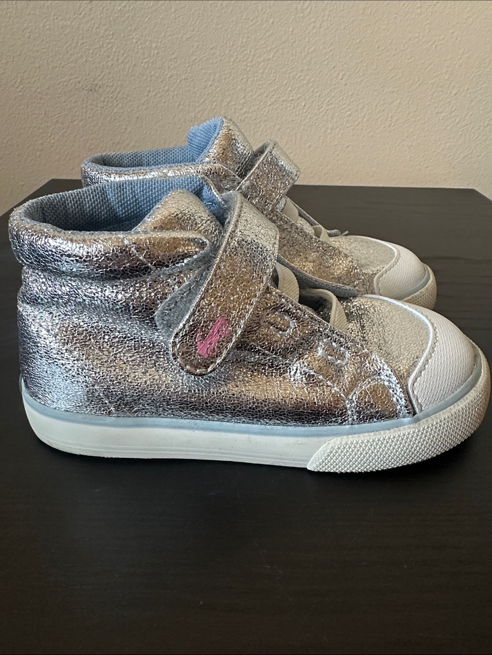 See Kai Run Drew Silver Sneakers